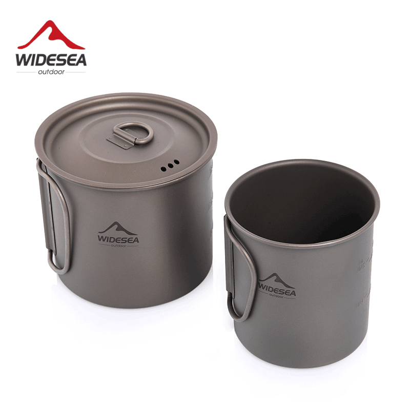 Widesea Camping Mug Titanium C - Quechua Camping Cooking Set review and price