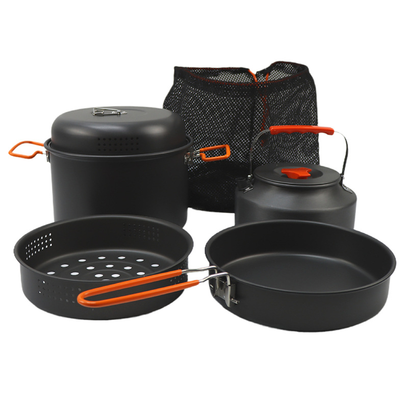 Outdoor Cookware Set Camping C - Camping Cooking Pan Set review and price