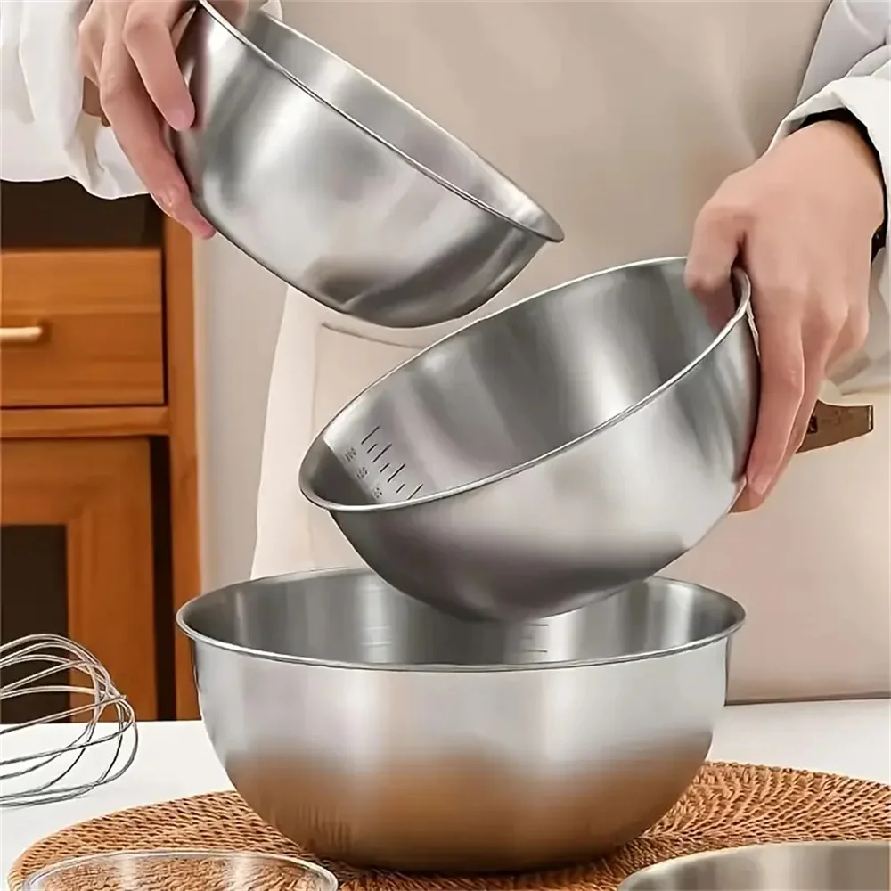 1-3 Stainless Steel Bowl Set w - Camping Cooking Pan Set review and price