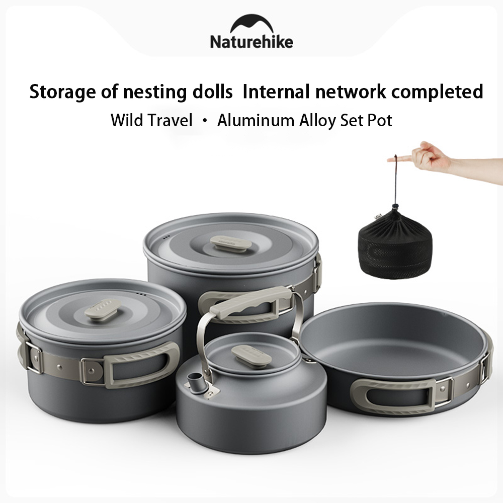 Naturehike Outdoor Pot Set,Cam - Camping Cooking Pan Set review and price