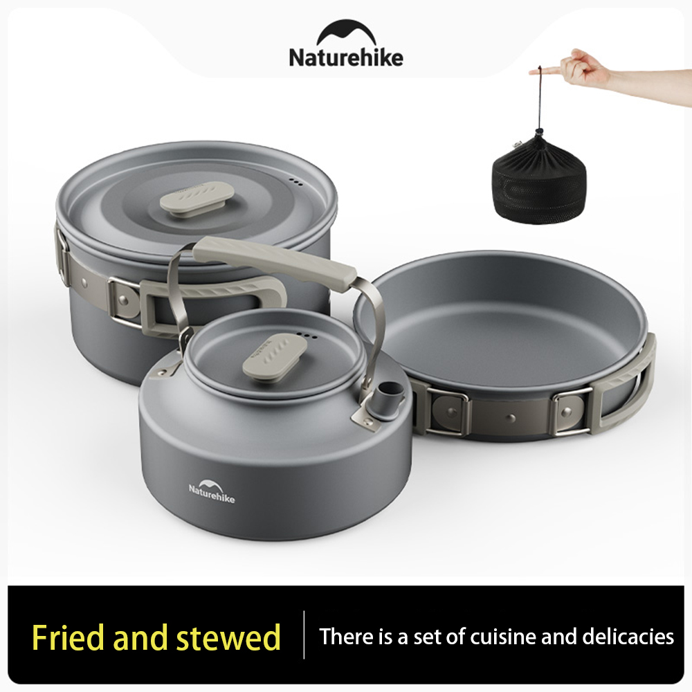 Naturehike Outdoor Pot Set,Cam - Camping Cooking Pan Set review and price