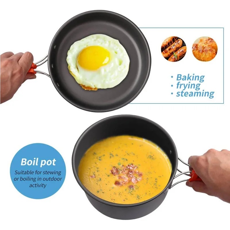 Camping Cooking set Camping Co - Camping Cooking Pan Set review and price